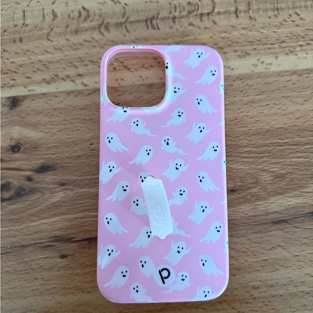 Pink Ghost Pattern Phone Case